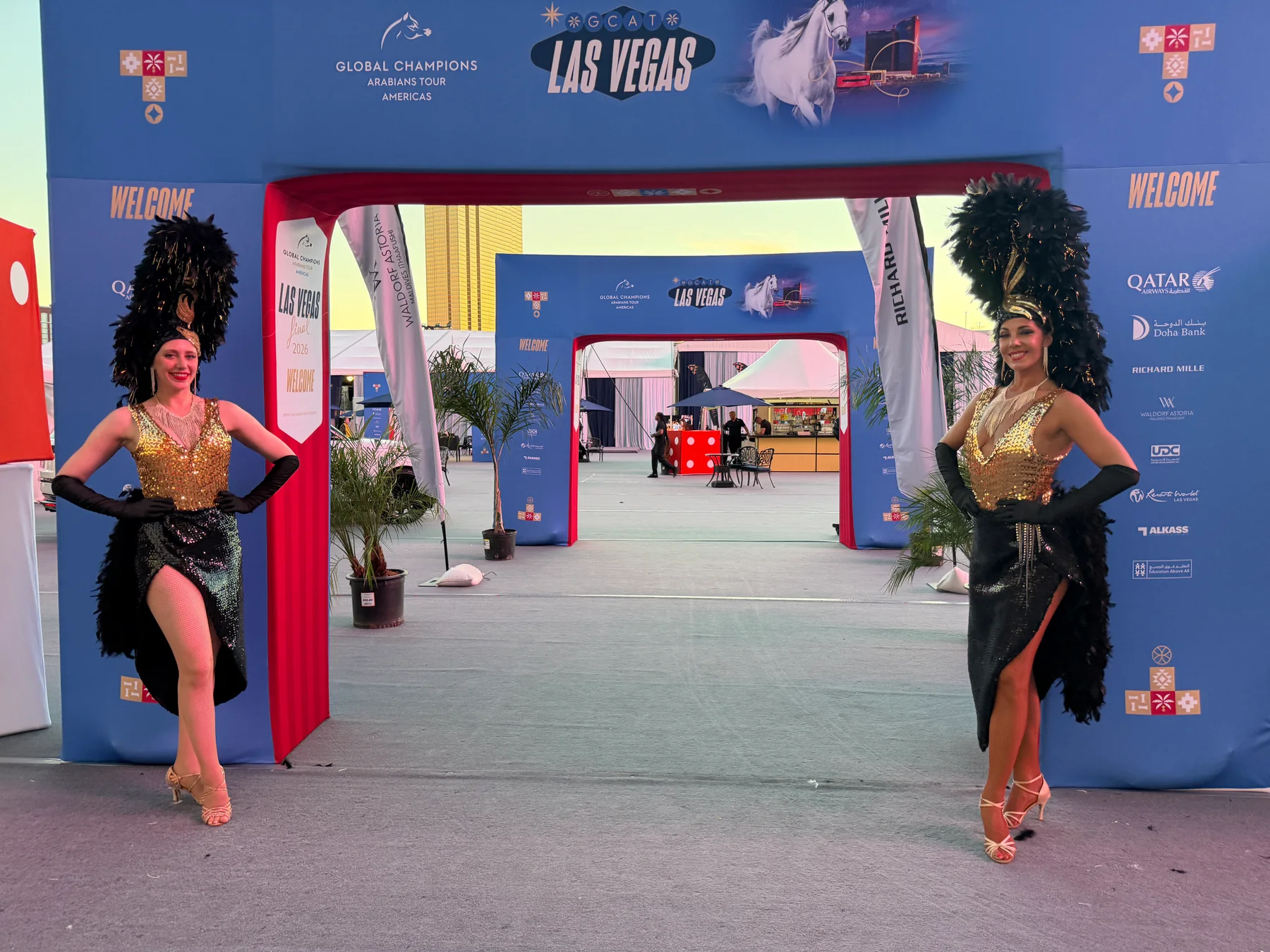See Horses on the Strip? Yes, Really: The GCAT Final Is Happening Right Now